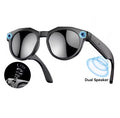 AI Video Smart Sonnenbrille | 4K Kamera mit Echtzeit-Übersetzung | Multifunktionale Brille für Reisen und Musikgenuss