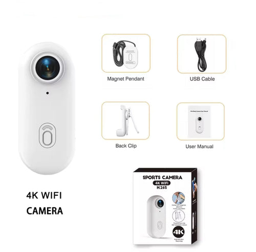 Action Cam | 4K Outdoor Kamera mit Automatischer Stabilisation | Wasserdicht bis 30m für Ununterbrochene Abenteuer 0