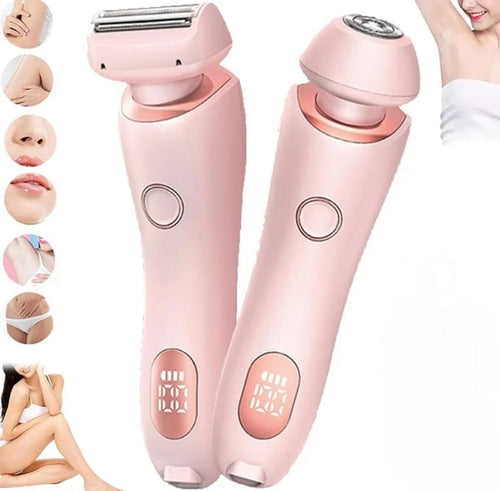 All-in-One Körperrasierer | 2-in-1 Rasierer mit Nass- und Trockenfunktion | Schmerzfreie Anwendung für sanfte Hautpflege 1