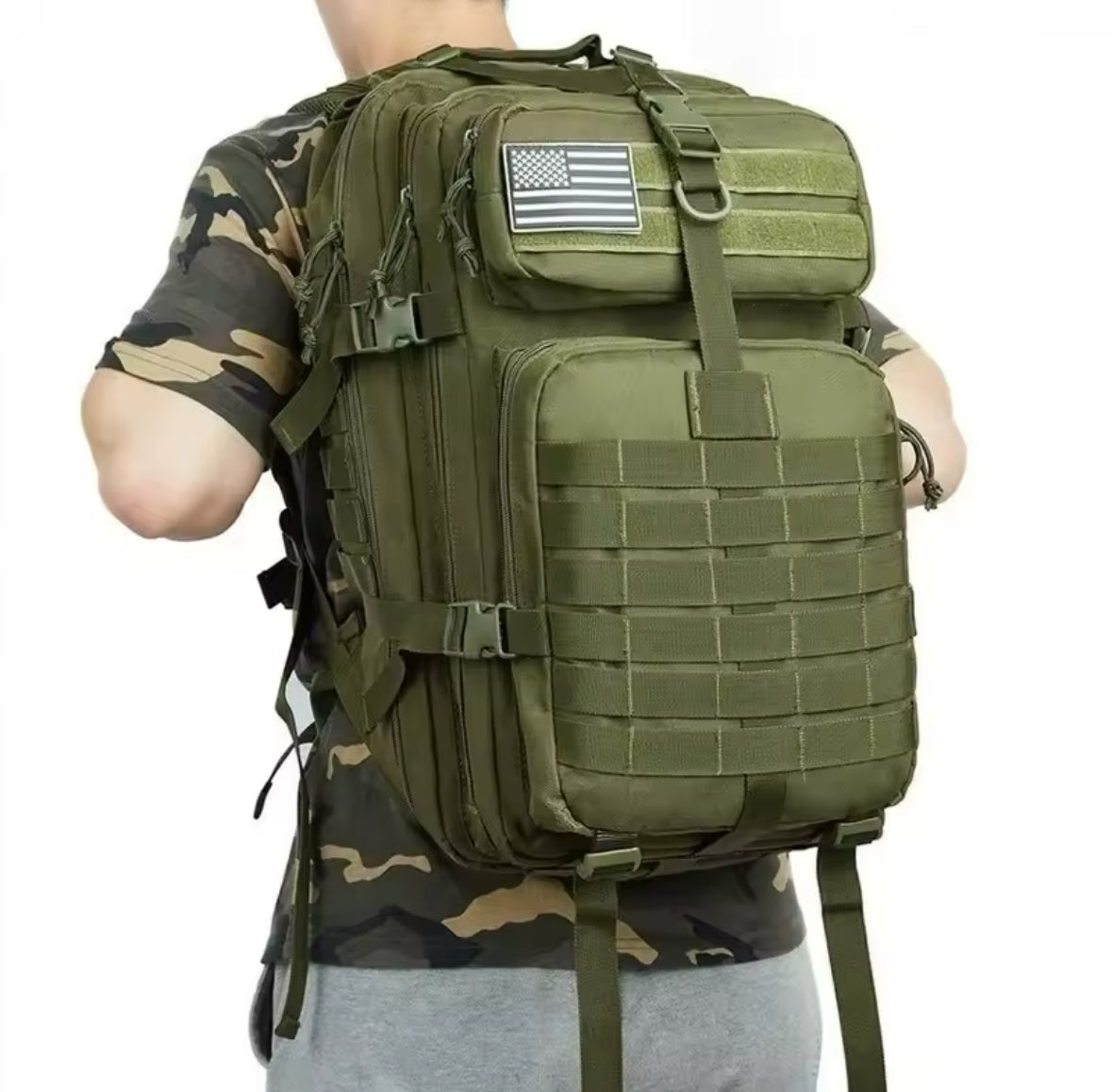 Allrounder | 50L Outdoor Rucksack mit Wasserdichtem Material | Ideal für Reisen und Sport