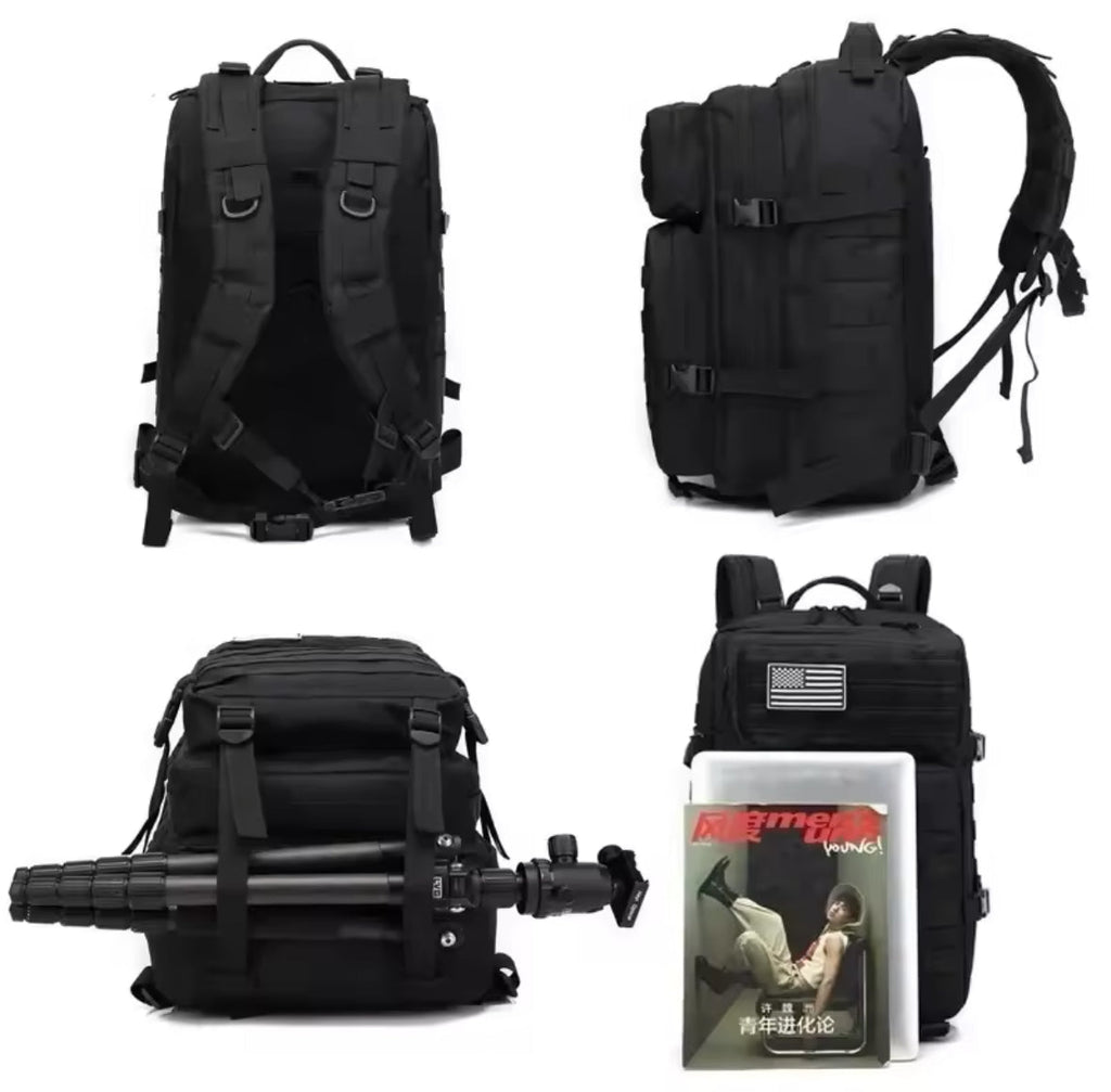 Allrounder | 50L Outdoor Rucksack mit Wasserdichtem Material | Ideal für Reisen und Sport