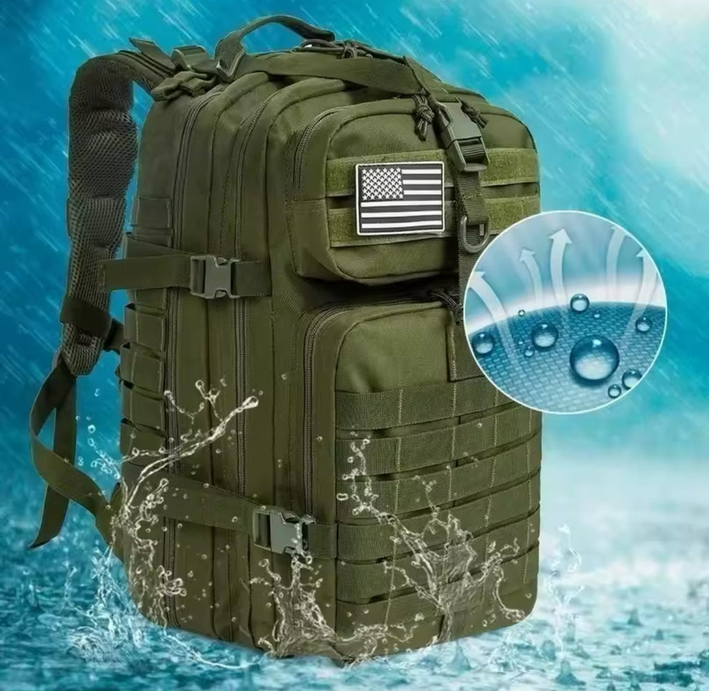 Allrounder | 50L Outdoor Rucksack mit Wasserdichtem Material | Ideal für Reisen und Sport