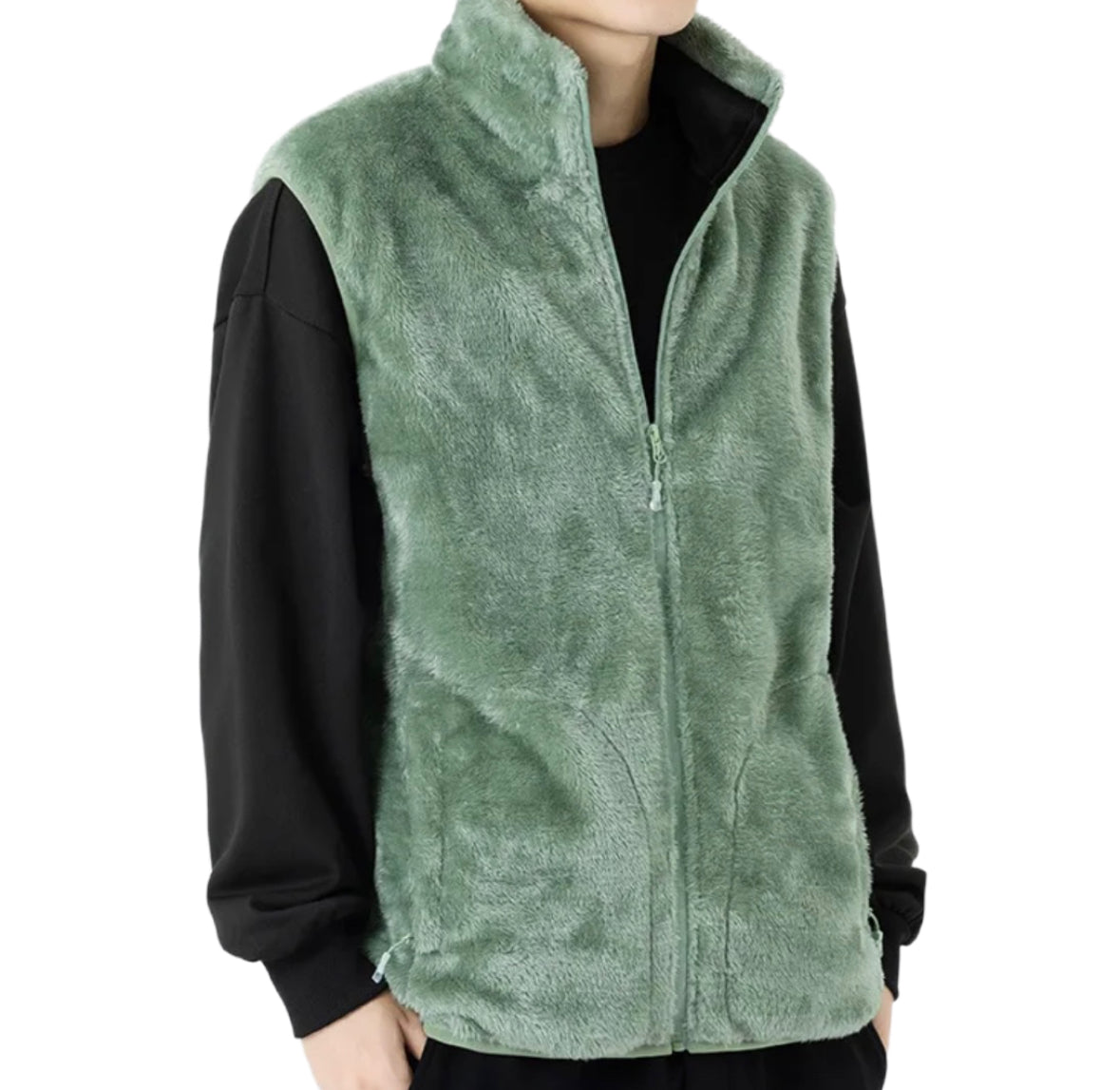 Beheizbare Fleece Weste mit USB-Heizfunktion und 3 Wärmestufen | Waschbare und Bequeme Weste für Männer und Frauen