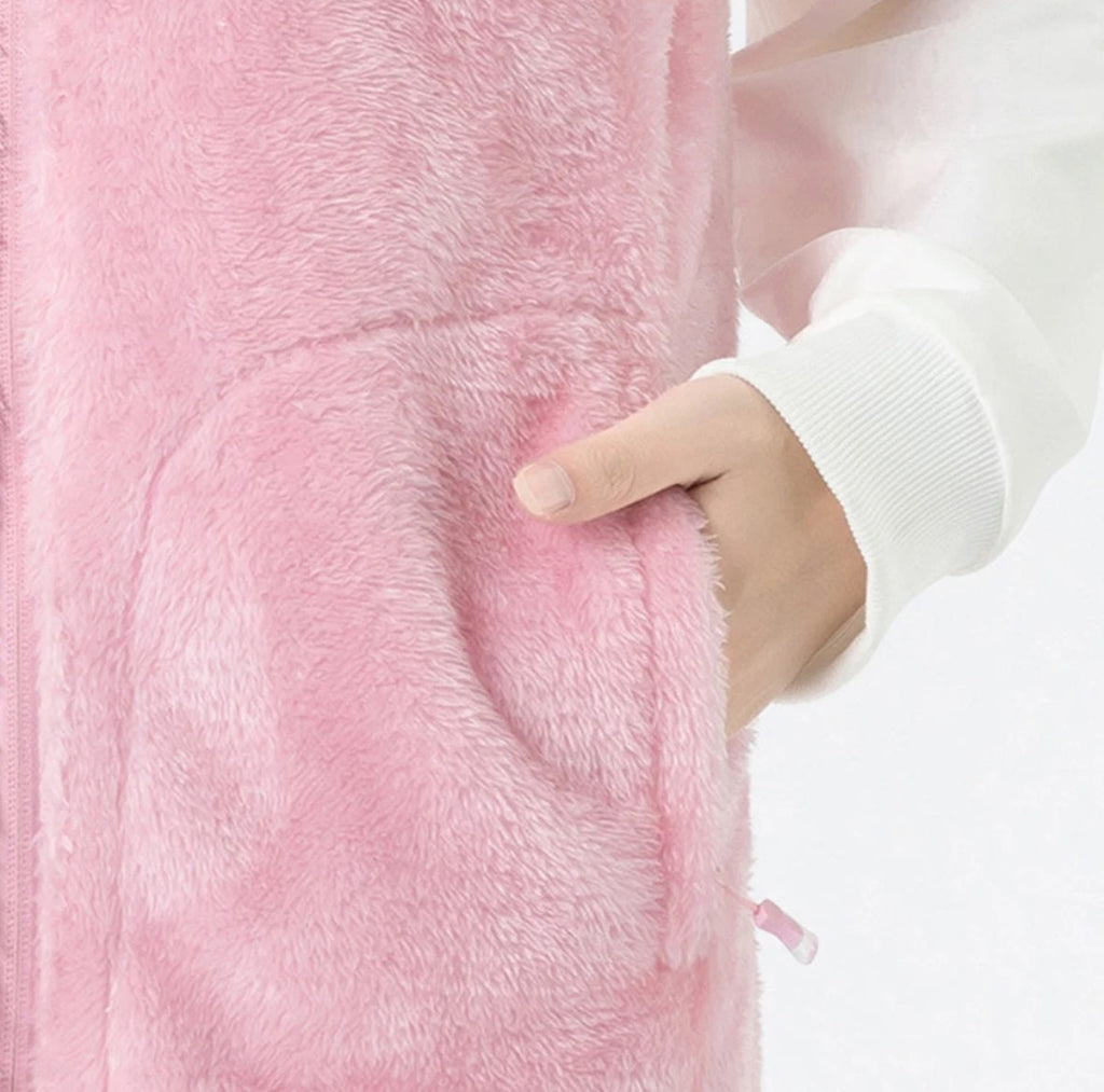 Beheizbare Fleece Weste mit USB-Heizfunktion und 3 Wärmestufen | Waschbare und Bequeme Weste für Männer und Frauen