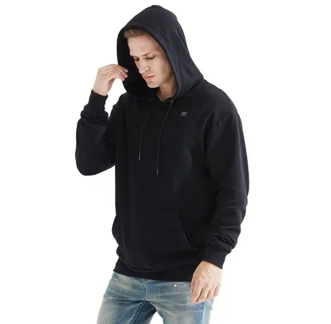 Beheizbarer Wärme Hoodie | USB Beheizbarer Pullover mit 3 Wärmestufen | Hochwertiges Material für Optimalen Komfort