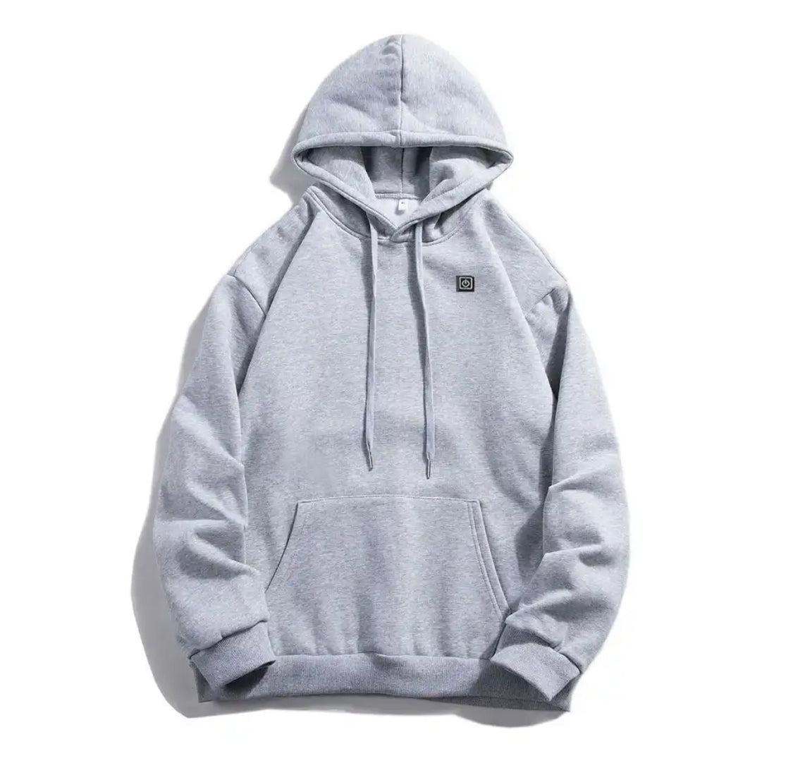 Beheizbarer Wärme Hoodie | USB Beheizbarer Pullover mit 3 Wärmestufen | Hochwertiges Material für Optimalen Komfort