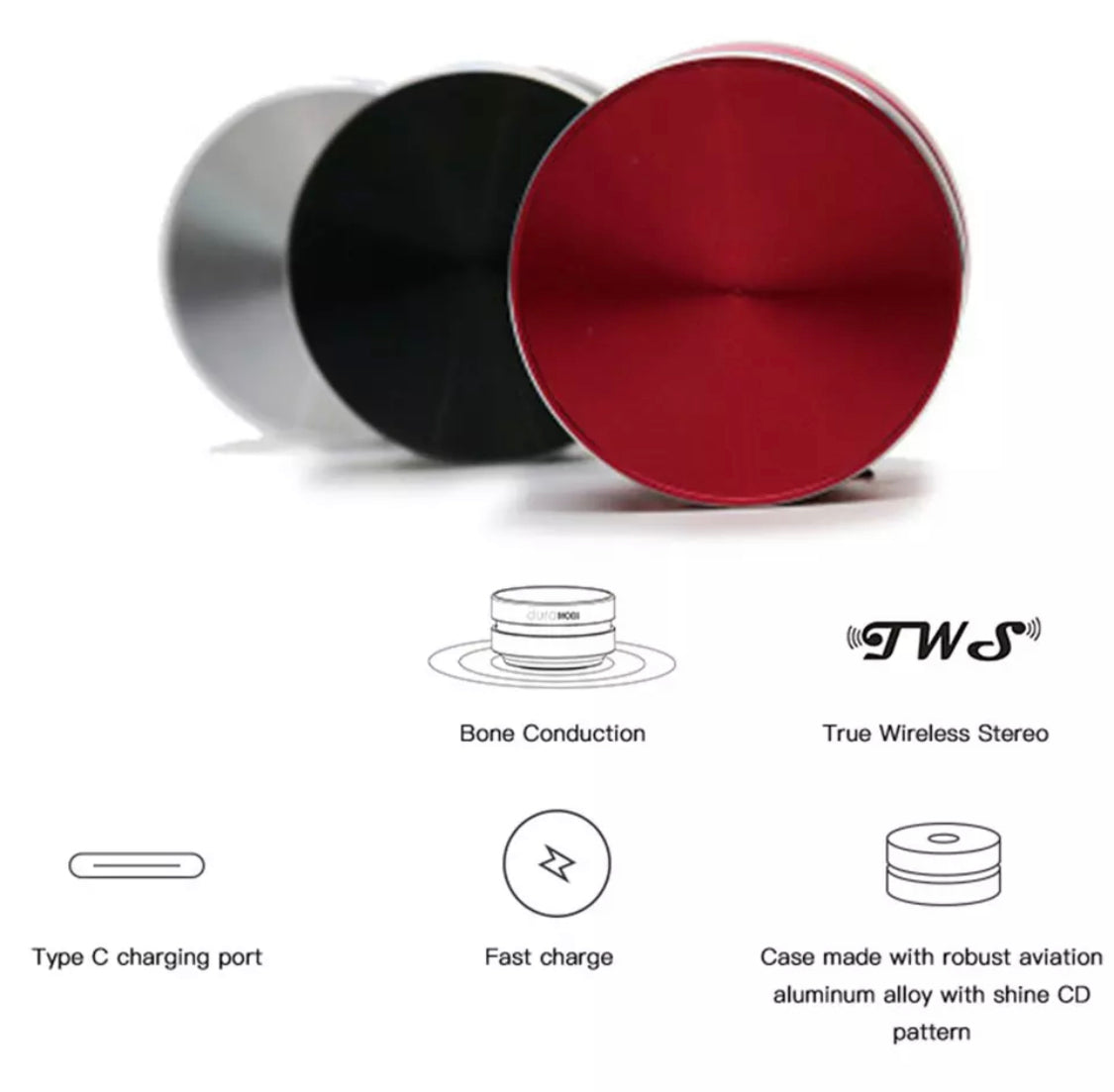 Dura Mobi | Bluetooth Lautsprecher mit 115dB Lautstärke | Tragbares Design für Musikgenuss überall 5