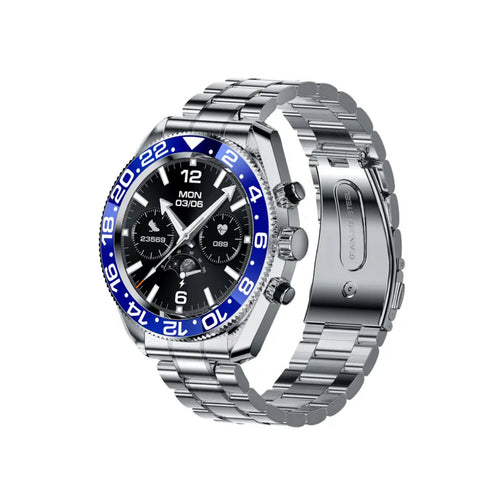 Elegante Smartwatch | Luxus-Smartwatch mit HD Bildschirm & Sportmodi | Perfekt für Alltag und Fitness 0