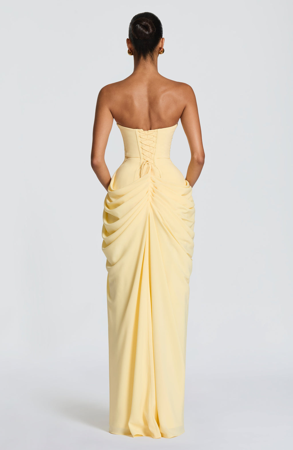 Elegantes Maxikleid | Trägerloses Design mit Asymmetrischer Drapierung | Perfekt für Unvergessliche Glamour-Momente 8
