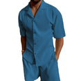 Elegantes Sommer-Set für Männer | Hochwertiges Hemd und Hose mit Schlichtem Design | Vielseitig Einsetzbar für Stil und Komfort