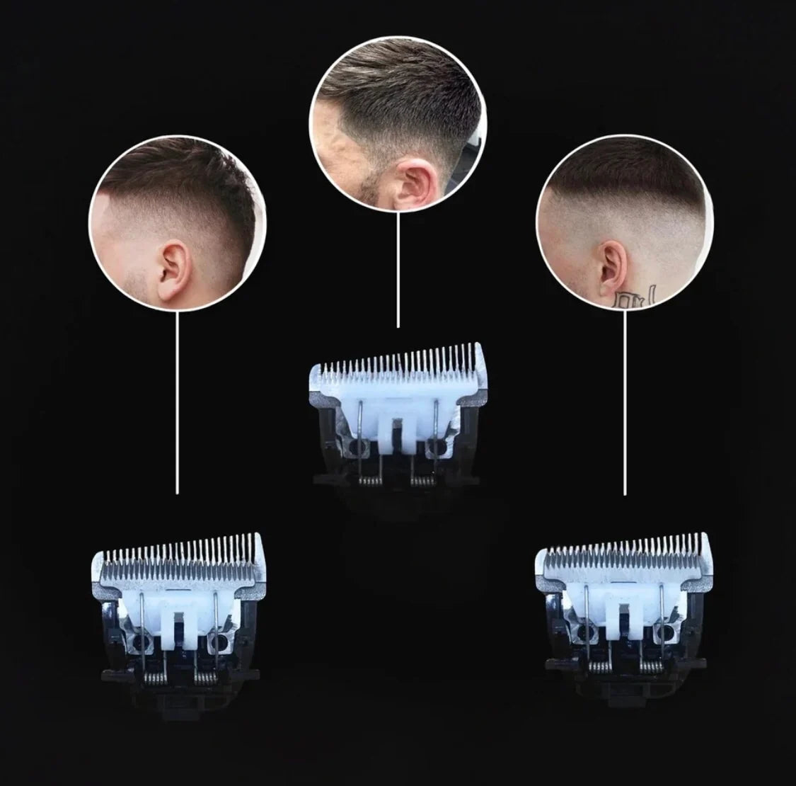 Fade Trimmer | Haarschneider Fade Trimmer mit 4 Stunden Akkulaufzeit | Nahtlose Übergänge für Perfekte Haarschnitte
