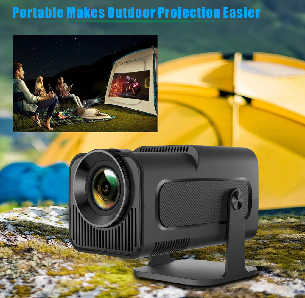 HY320 | 4K Projektor Beamer mit Android 11.0 und Automatischer Schiefenkorrektur | Brillante Bildqualität für Heimkinoerlebnis 2