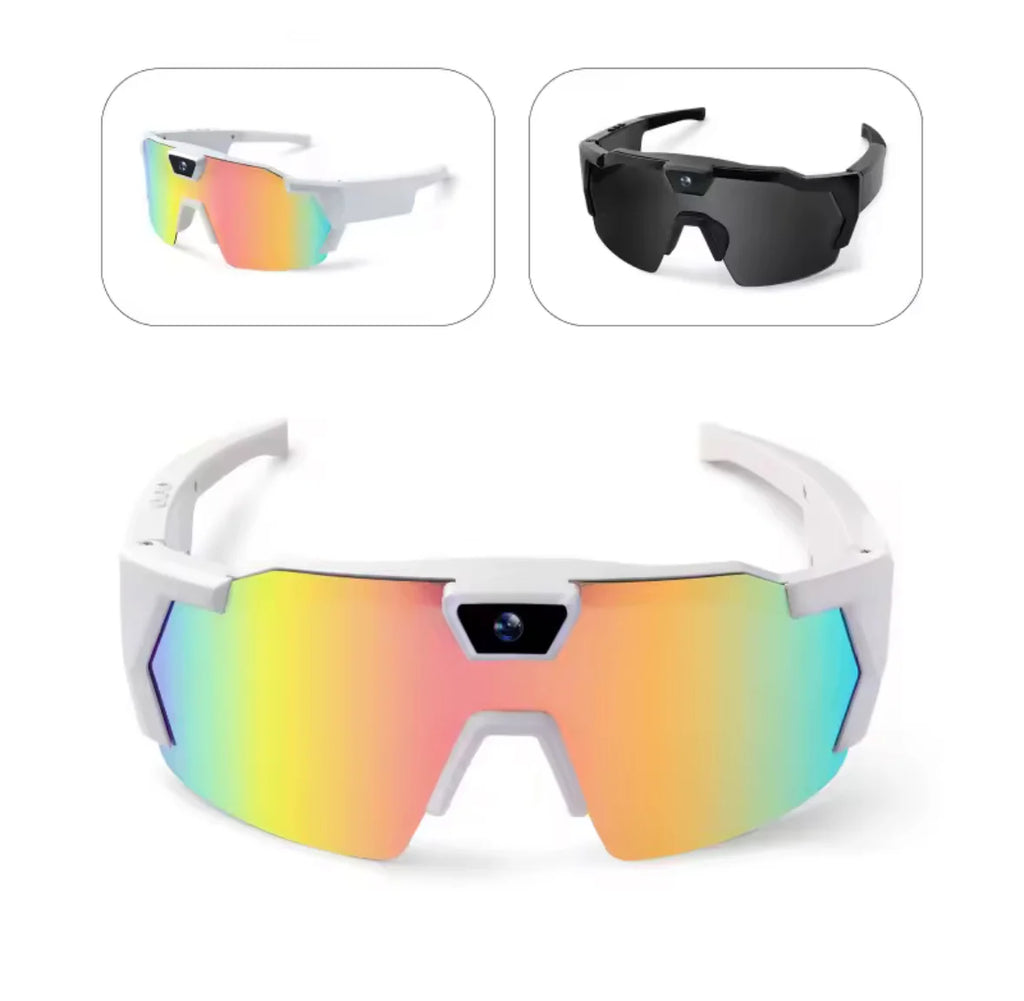 Innovative Action Cam Sonnenbrille mit HD 1080P und Bildstabilisierung | Perfekt für Freihandaufnahmen und Abenteuer