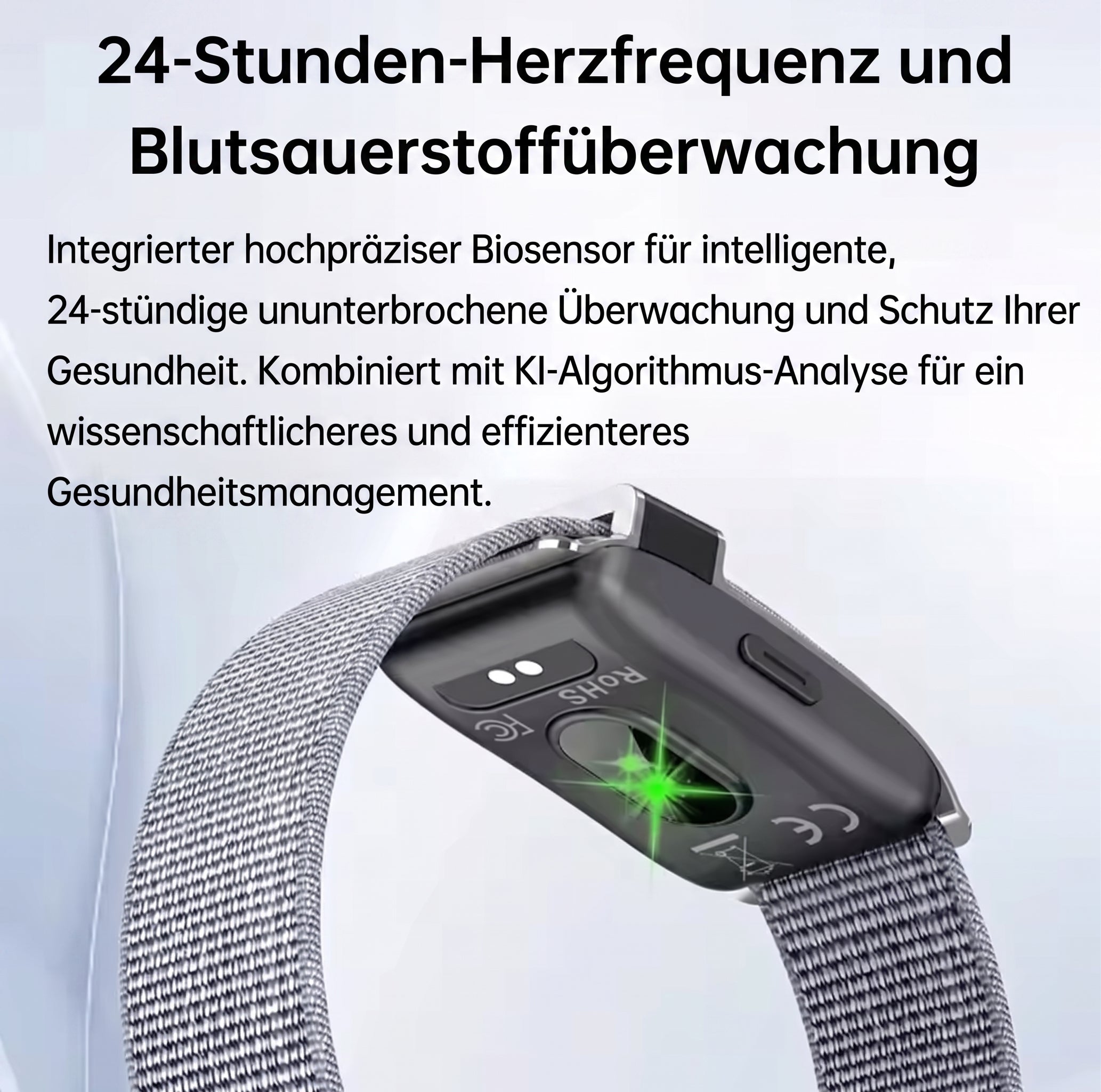 Intelligenter Fitness Tracker | Schrittzähler Uhr mit GPS & Herzfrequenzüberwachung | 10 Sportmodi für optimales Training 5