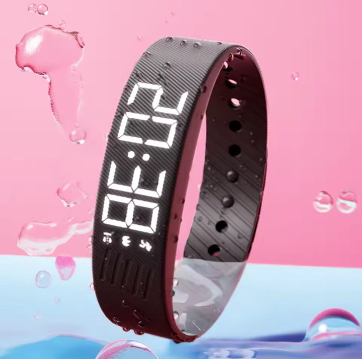 Intelligentes Fitness-Armband | Smart Tracking Vibrationswecker mit Gesundheitsüberwachung | Wasserdicht für Aktive Lebensweise 7