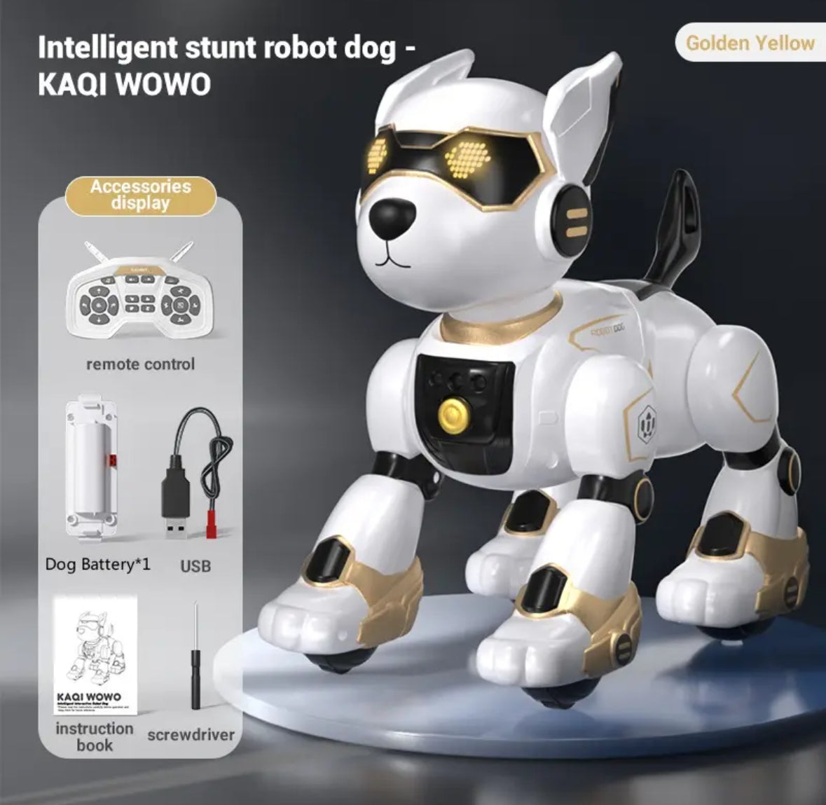Interaktiver Stunt Roboterhund mit Gestensteuerung und Touch-Funktion für endlosen Spaß 11