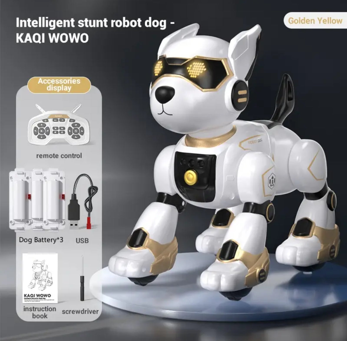 Interaktiver Stunt Roboterhund mit Gestensteuerung und Touch-Funktion für endlosen Spaß 12