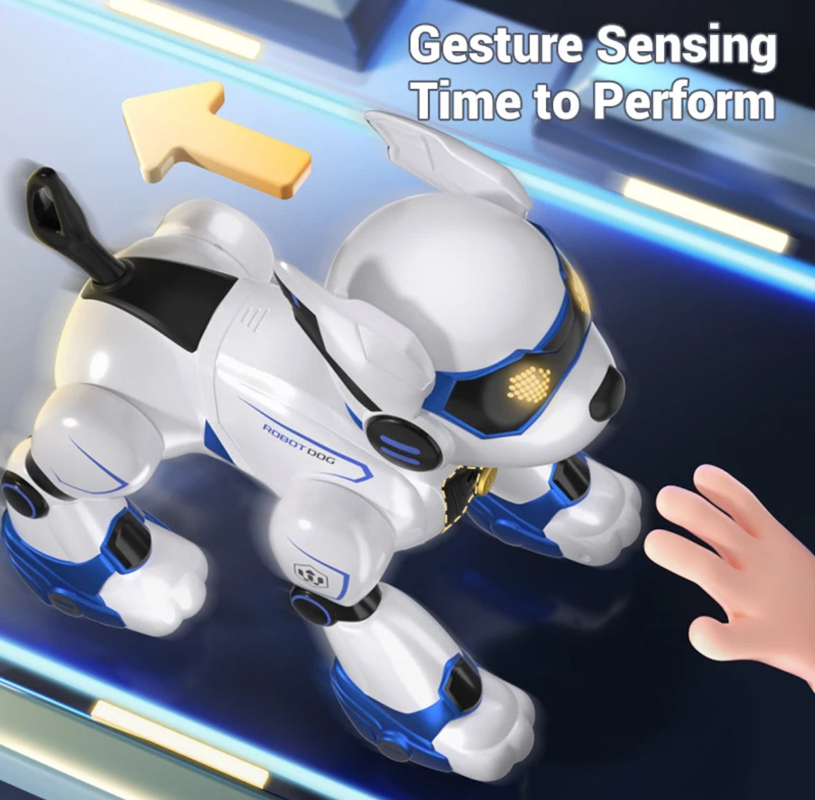 Interaktiver Stunt Roboterhund mit Gestensteuerung und Touch-Funktion für endlosen Spaß 3