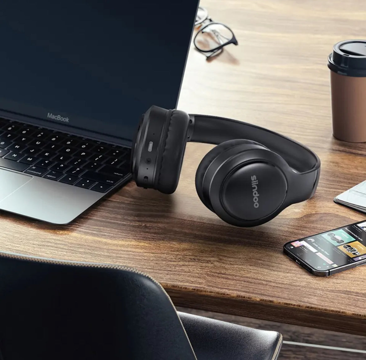 Kabellose Bluetooth Kopfhörer | Geräuschunterdrückung & Stereo Sound | Faltbar für 28 Stunden Hörgenuss 6