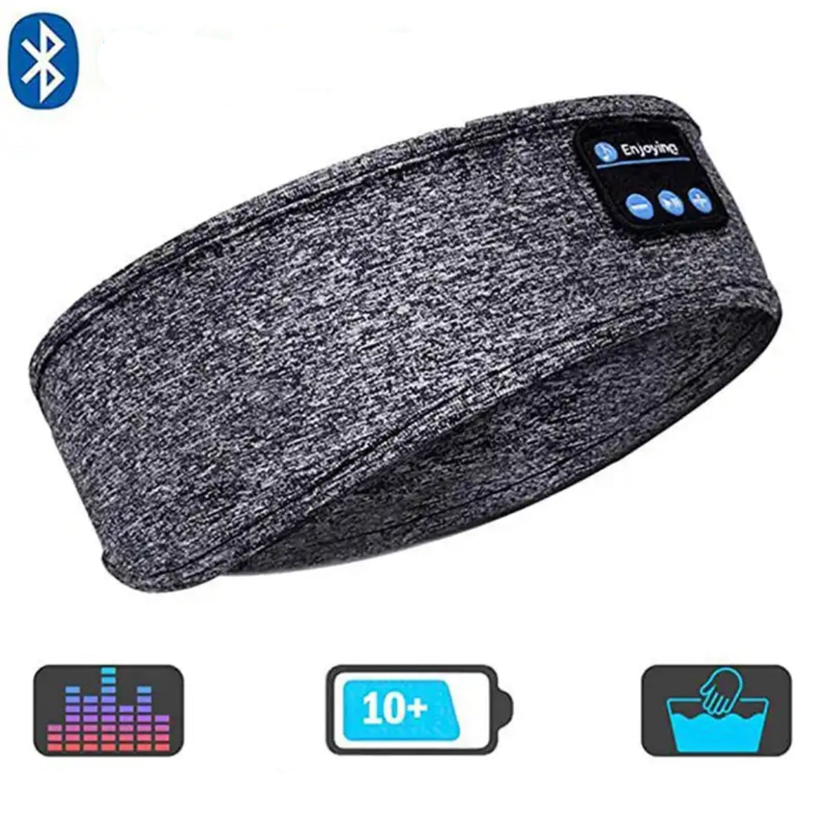 Kopfhörer Stirnband | Bluetooth Schlaf- und Sportkopfhörer mit Lärmunterdrückung | Waschbar und Wasserdicht für Komfort 6