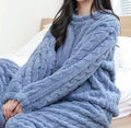 Kuschelige Plüsch Pyjama für Damen | Flauschiges Material für ultimativen Komfort