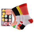 Lustige Socken mit Fast-Food Design aus Weichem Material | Einheitsgrösse für Spass und Komfort