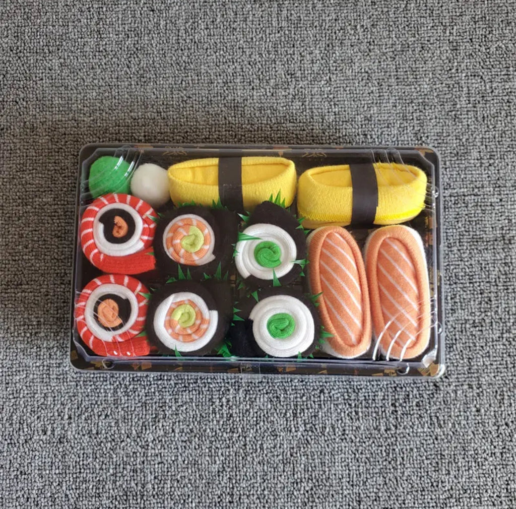 Lustige Socken mit Fast-Food Design aus Weichem Material | Einheitsgrösse für Spass und Komfort
