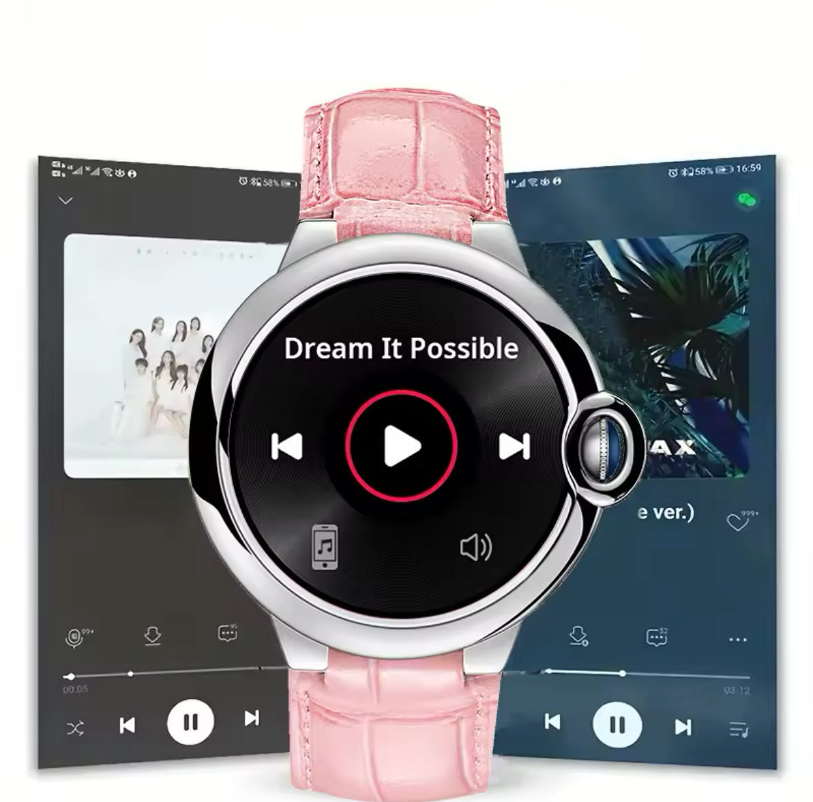 Luxuriöse Multifunktions Smartwatch mit HD Bildschirm & Sportmodi für Fitness 5