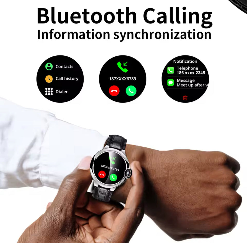Luxuriöse Multifunktions Smartwatch mit HD Bildschirm & Sportmodi für Fitness 7