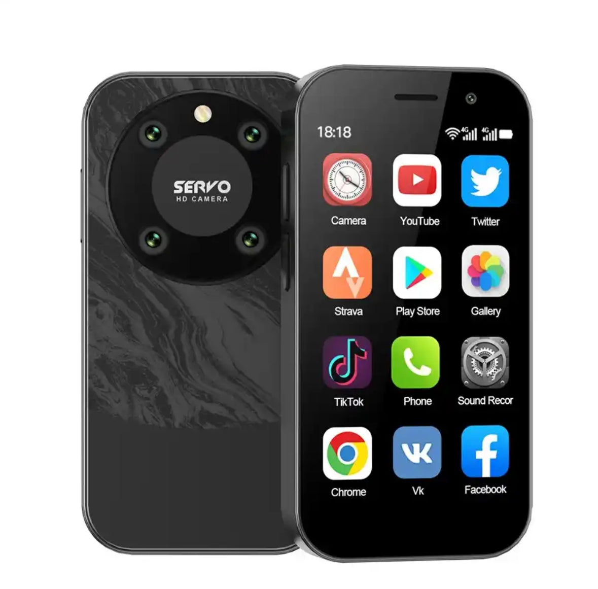 MINI Smartphone 9000 Pro | 3 Zoll Nano HD Bildschirm mit Gesichtserkennung | Dual-SIM für maximale Flexibilität 0