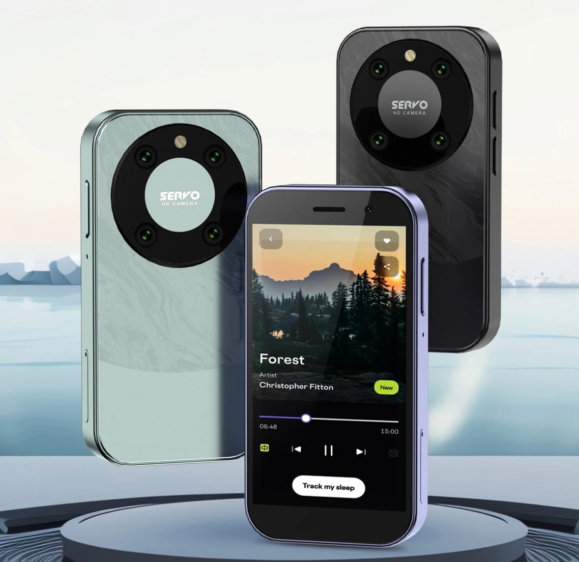 MINI Smartphone 9000 Pro | 3 Zoll Nano HD Bildschirm mit Gesichtserkennung | Dual-SIM für maximale Flexibilität 1
