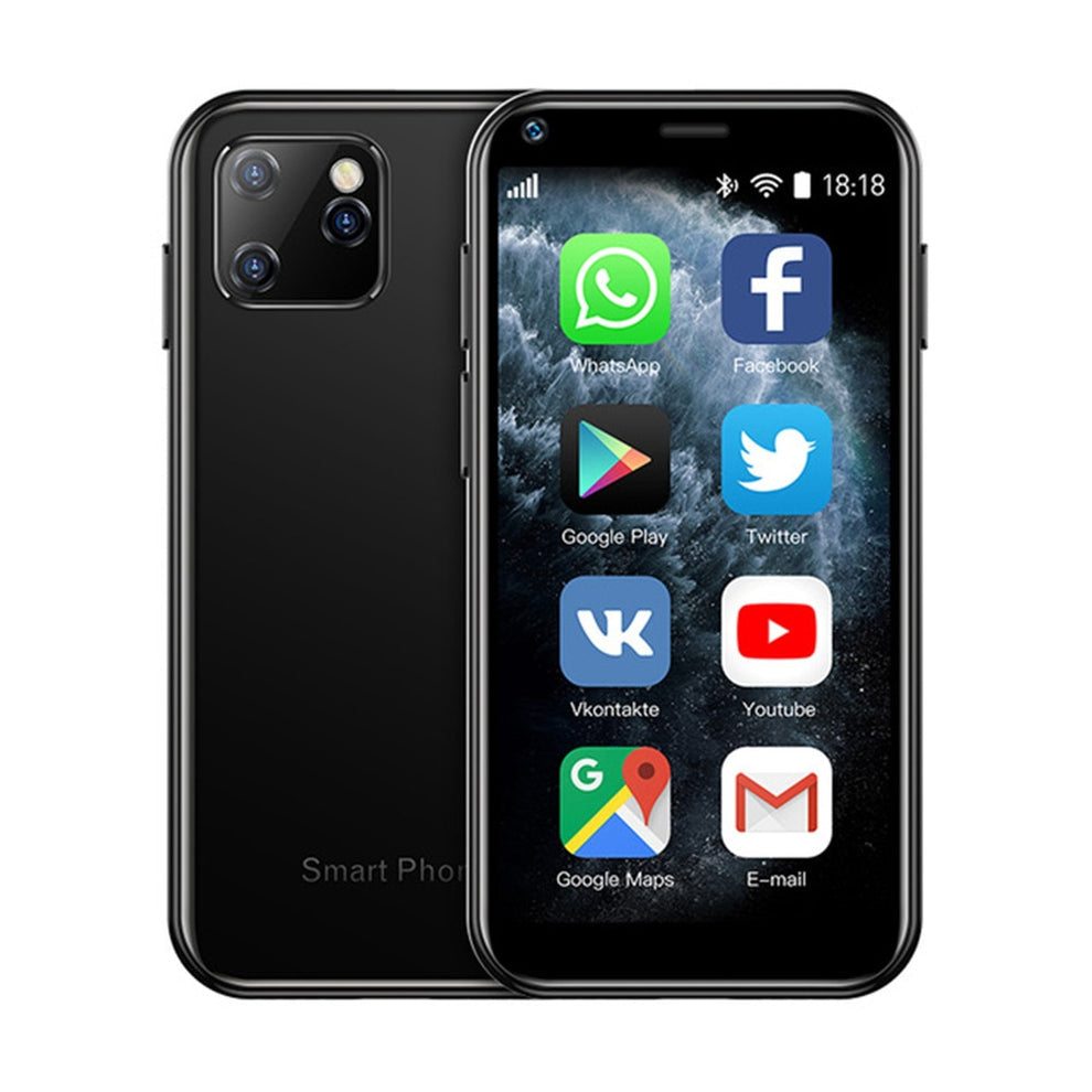 Mini Smartphone XS11 | Kompaktes Android Handy mit Dual-SIM und 5G Unterstützung | Perfekt für Social Media 0