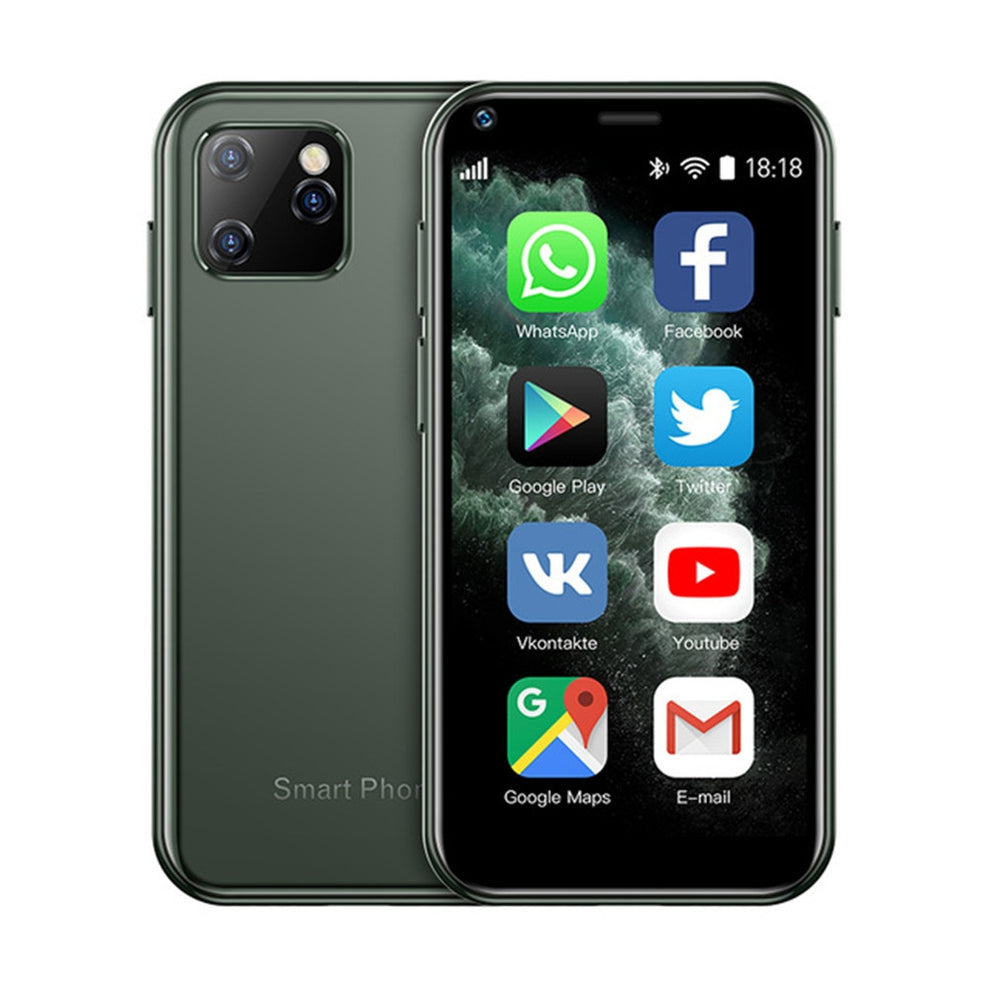 Mini Smartphone XS11 | Kompaktes Android Handy mit Dual-SIM und 5G Unterstützung | Perfekt für Social Media 11