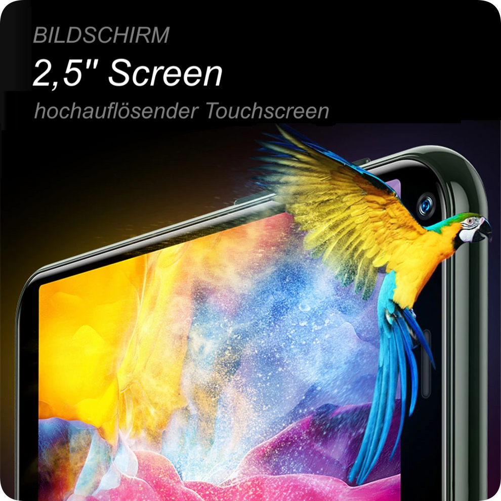 Mini Smartphone XS11 | Kompaktes Android Handy mit Dual-SIM und 5G Unterstützung | Perfekt für Social Media 3