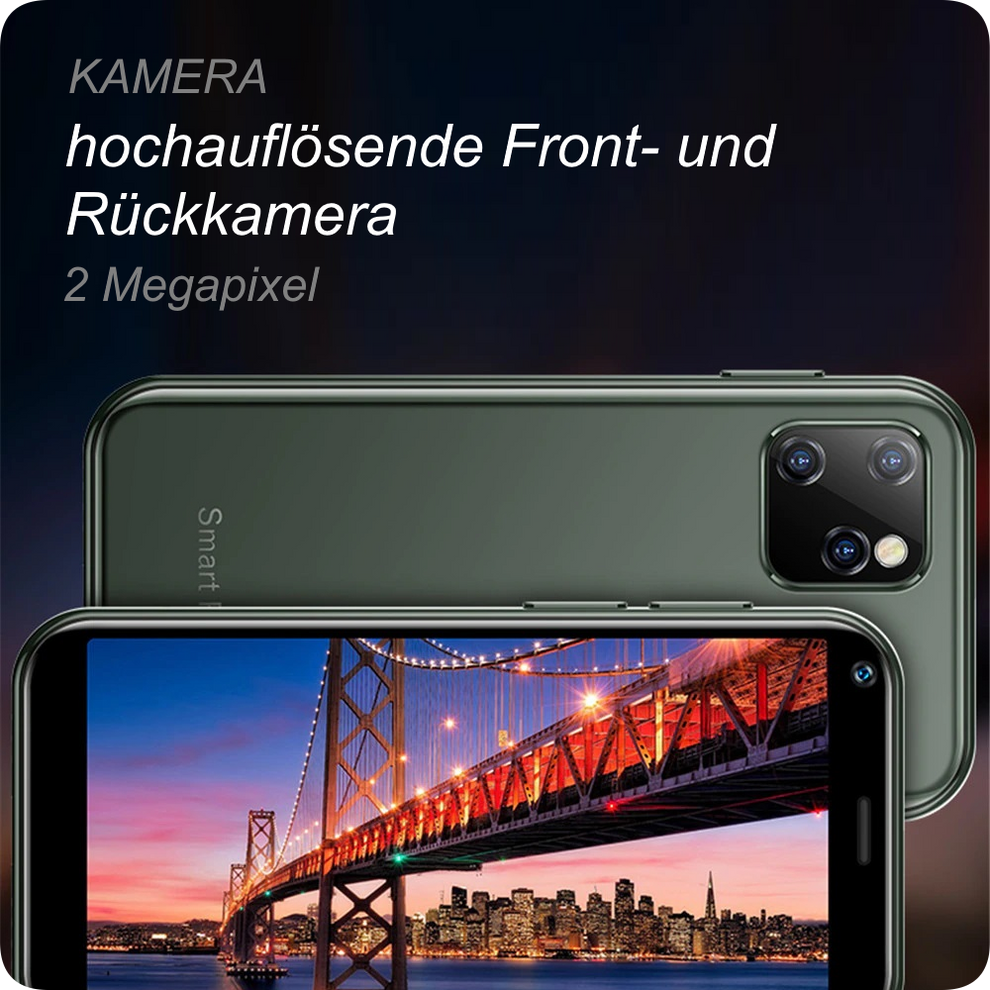 Mini Smartphone XS11 | Kompaktes Android Handy mit Dual-SIM und 5G Unterstützung | Perfekt für Social Media 5