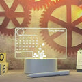 Multifunktionale LED-Notiztafel | Touch-Funktion & Wiederverwendbare Acryloberfläche für Kreative Notizen 0