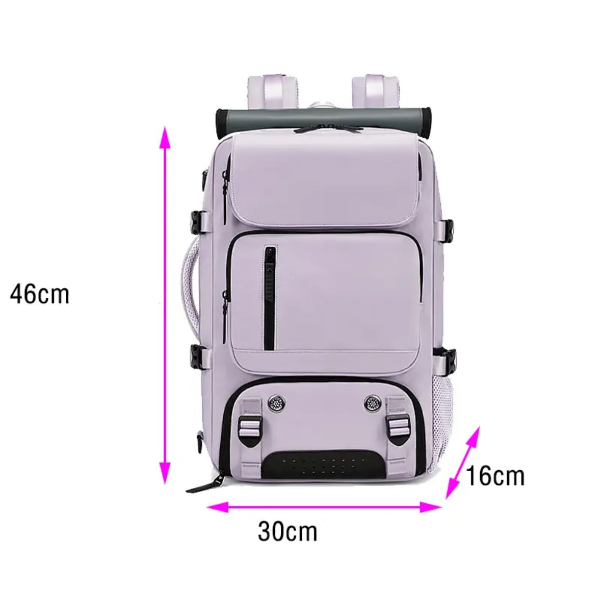 Multifunktionaler XXL Rucksack mit Wasserdichtem Material und Schuh-Fach | Ideal für Reisen und Sport