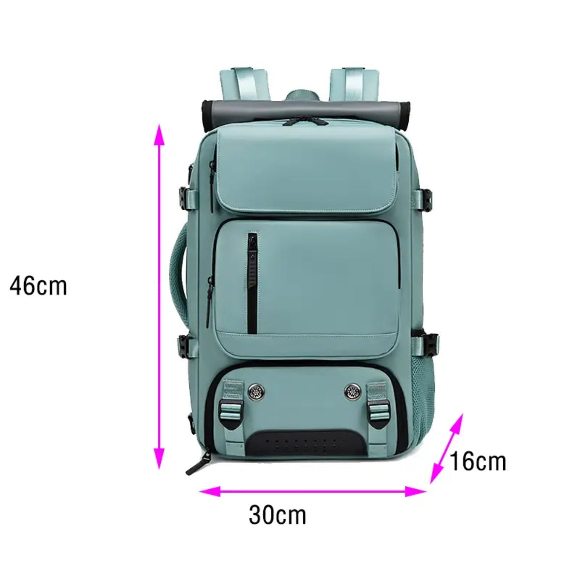 Multifunktionaler XXL Rucksack mit Wasserdichtem Material und Schuh-Fach | Ideal für Reisen und Sport