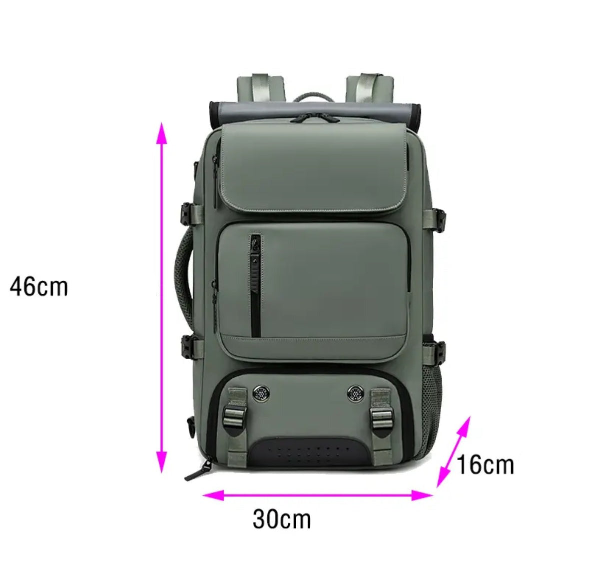 Multifunktionaler XXL Rucksack mit Wasserdichtem Material und Schuh-Fach | Ideal für Reisen und Sport
