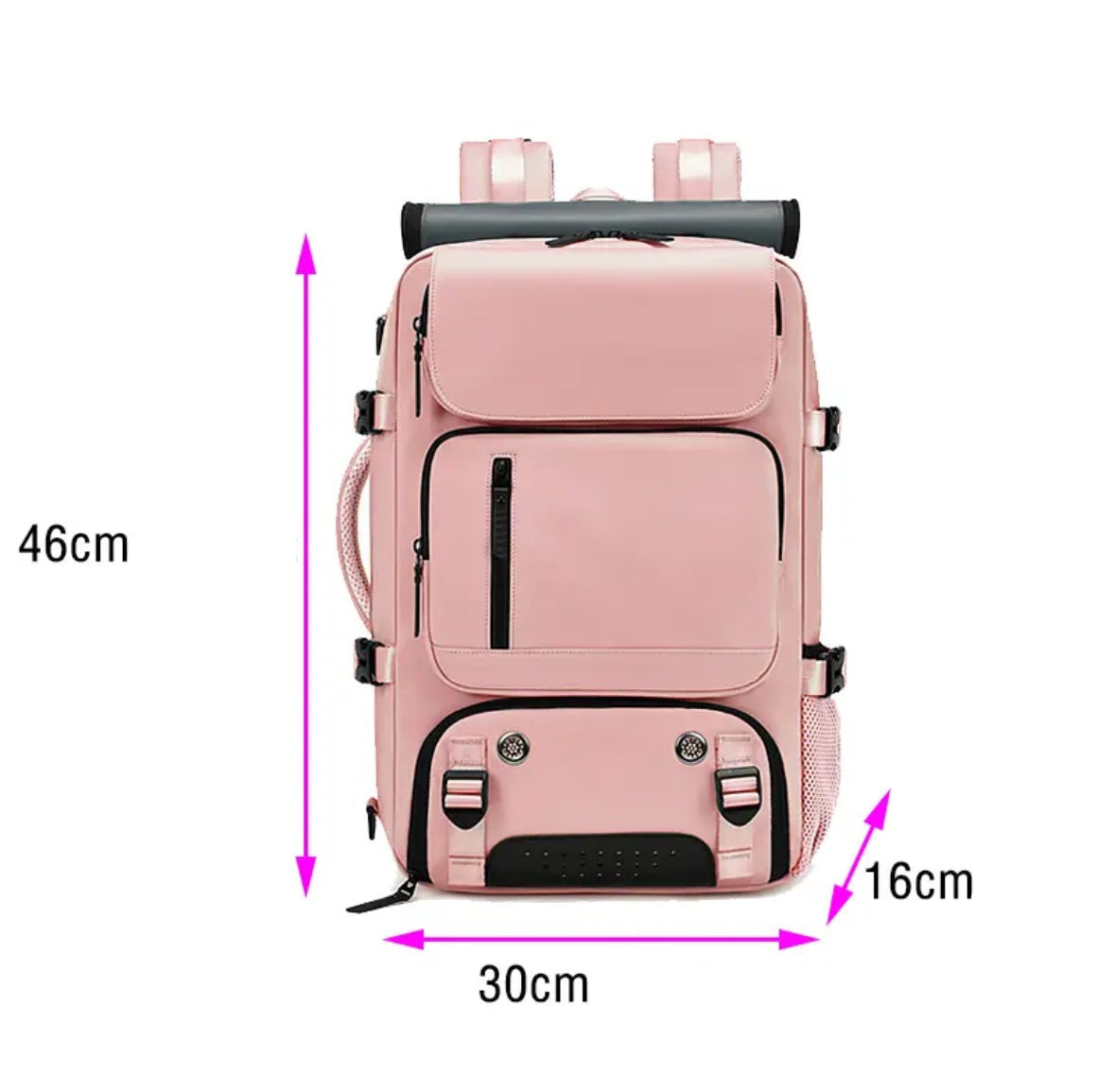 Multifunktionaler XXL Rucksack mit Wasserdichtem Material und Schuh-Fach | Ideal für Reisen und Sport