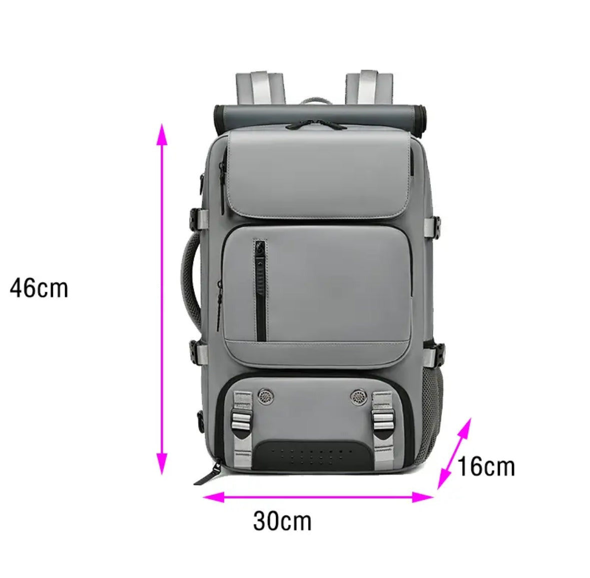 Multifunktionaler XXL Rucksack mit Wasserdichtem Material und Schuh-Fach | Ideal für Reisen und Sport
