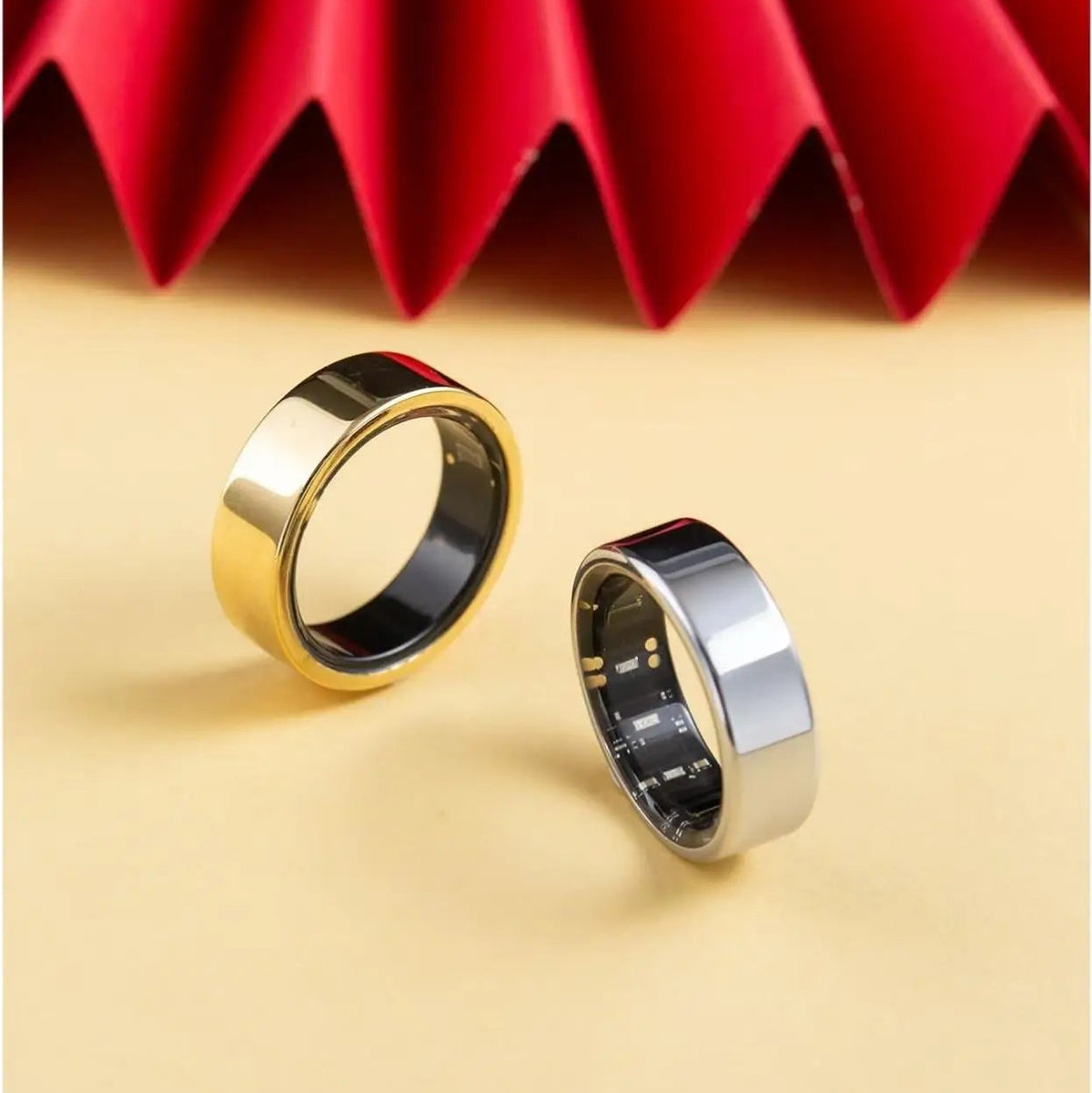 Gesundheit überwachender Smart Ring | Multifunktionaler Fitness Tracker mit Herzfrequenzüberwachung | Unisex-Design für Gesundheitsüberwachung
