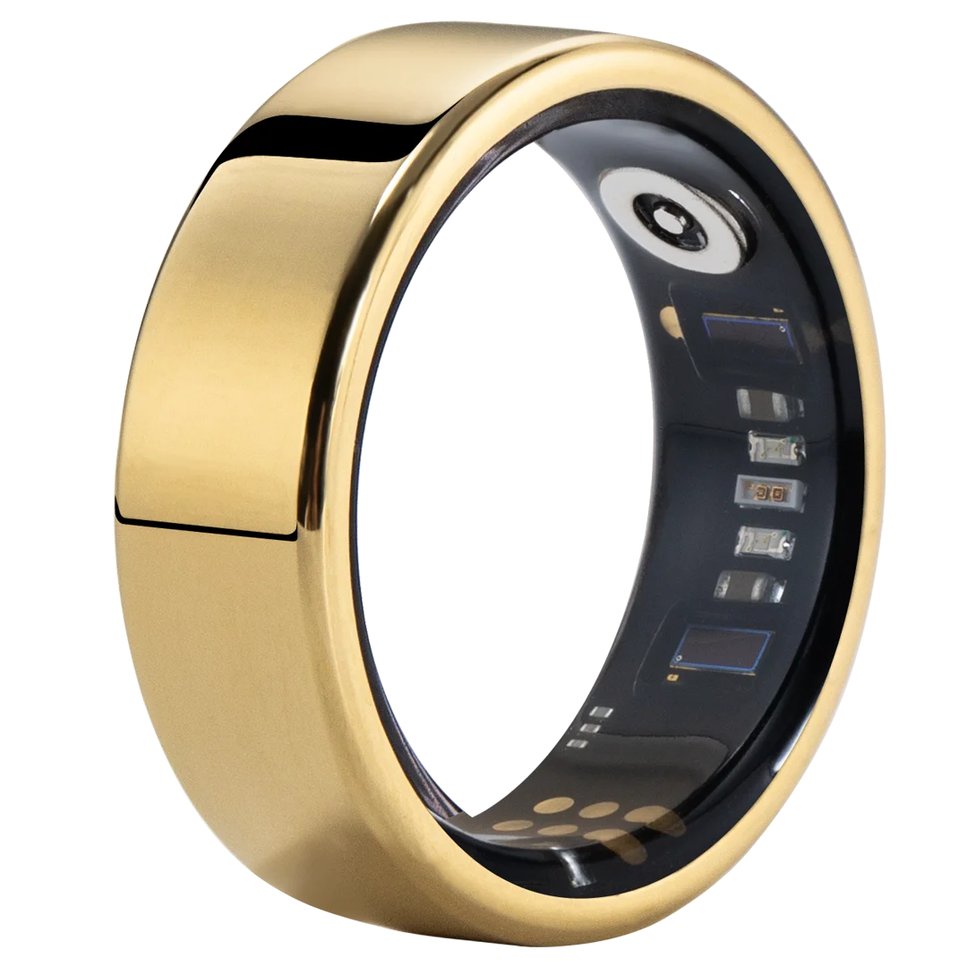 Gesundheit überwachender Smart Ring | Multifunktionaler Fitness Tracker mit Herzfrequenzüberwachung | Unisex-Design für Gesundheitsüberwachung