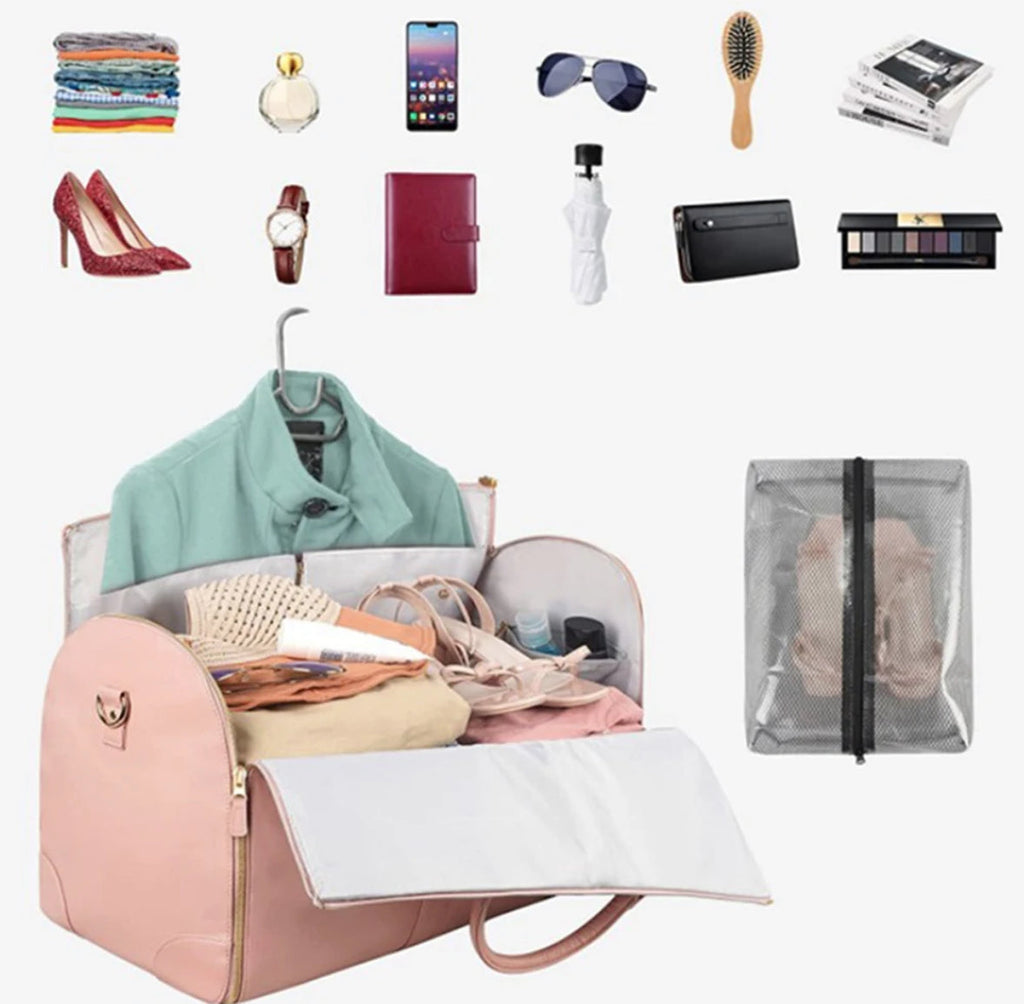 Platzsparende Multifunktions Reisetasche mit 45 Litern Volumen | Ideal für Sport und Reisen, Schonendes Verstauen ohne Falten