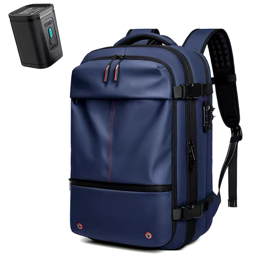 Platzsparender Vakuum Rucksack | 60L Stauraum mit Wasserdichtem Design | Ideal für Reisen und Sport