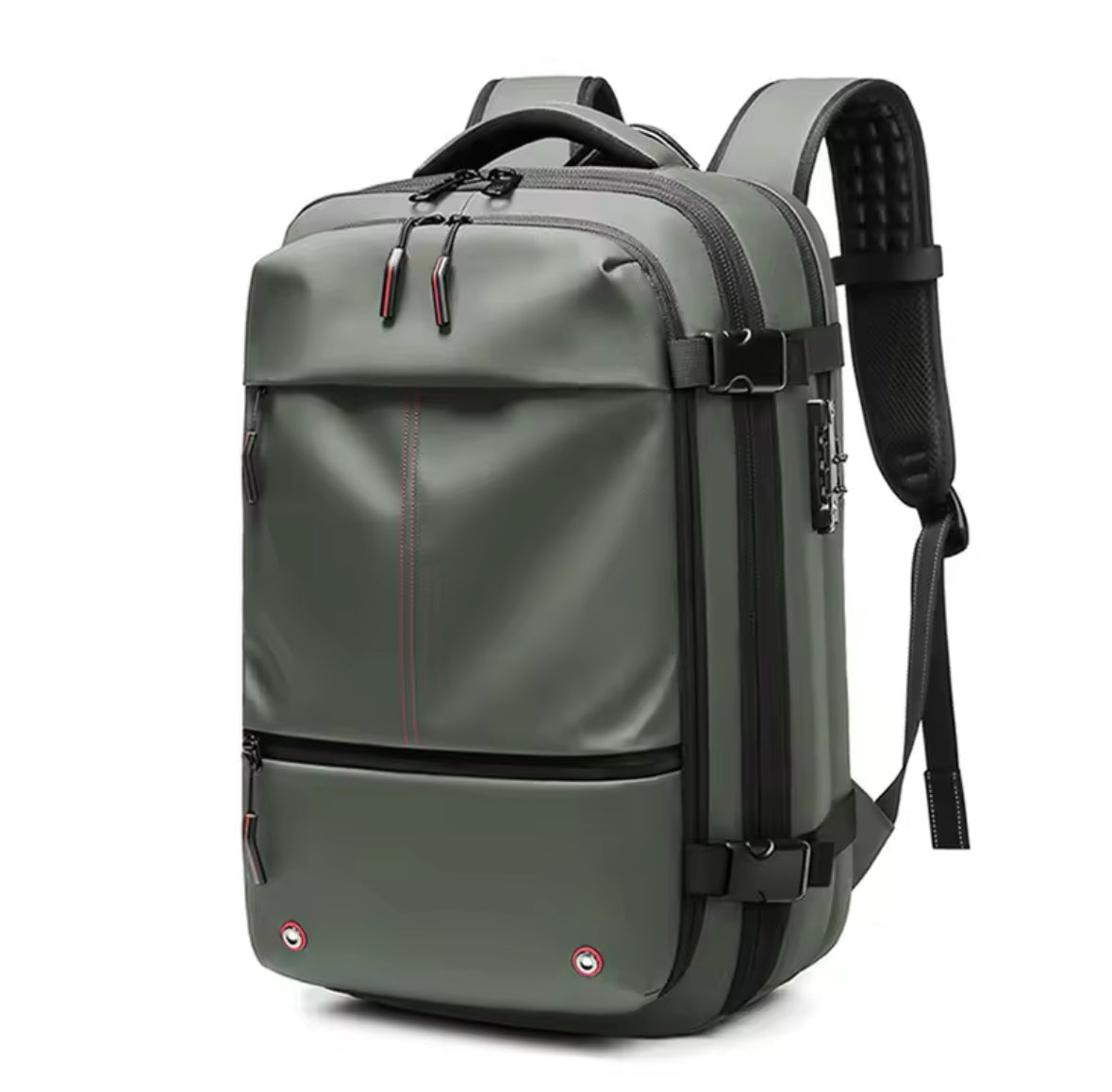 Platzsparender Vakuum Rucksack | 60L Stauraum mit Wasserdichtem Design | Ideal für Reisen und Sport
