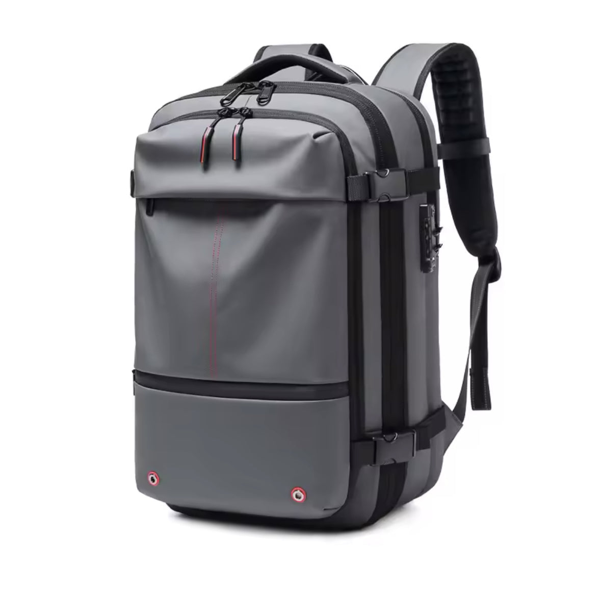 Platzsparender Vakuum Rucksack | 60L Stauraum mit Wasserdichtem Design | Ideal für Reisen und Sport
