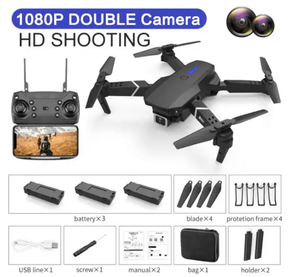 Pro Drohne | WIFI Drohne mit 4K Dual Kamera & Automatischer Flugbahn | Ideal für Einsteiger 11