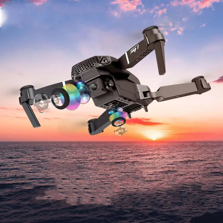 Pro Drohne | WIFI Drohne mit 4K Dual Kamera & Automatischer Flugbahn | Ideal für Einsteiger 5