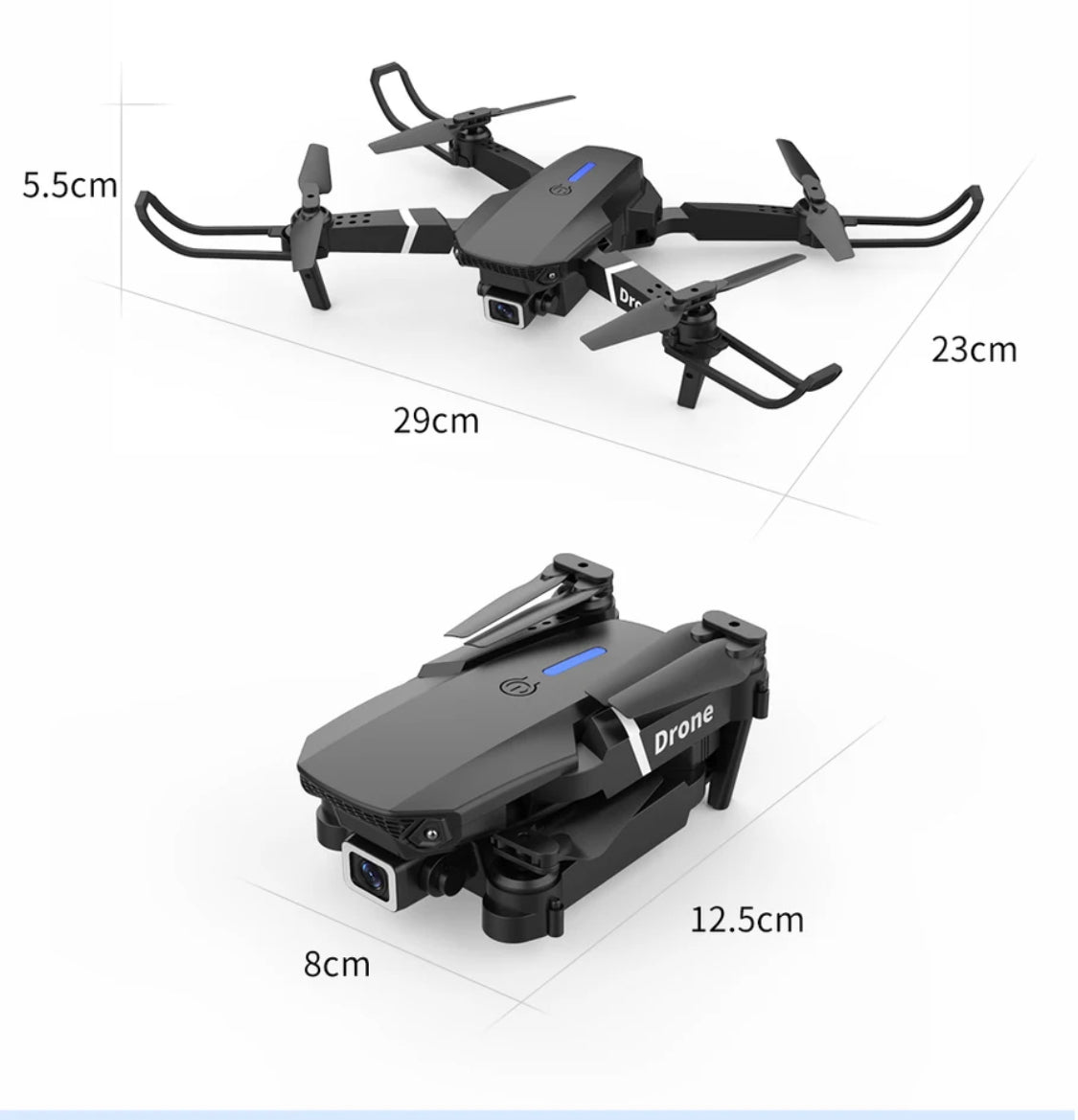 Pro Drohne | WIFI Drohne mit 4K Dual Kamera & Automatischer Flugbahn | Ideal für Einsteiger 6